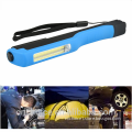 pocket pen style 1w COB led torch work flash light with magnetic base